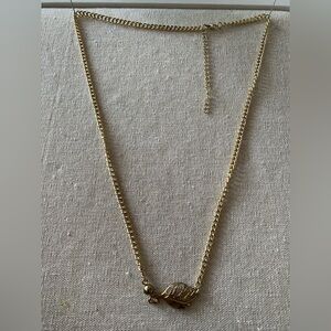 Dainty Gold Leaf Pendant Necklace - Nature Inspired Jewelry